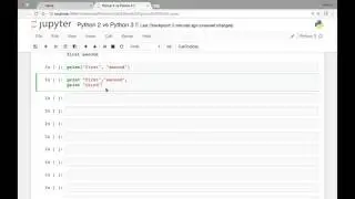 Python 2 VS Python 3 - Print Statement in Python 2 vs Python 3