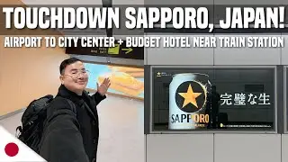 SAPPORO, JAPAN TRAVEL GUIDE: Airport to City + Budget Hotel near Train Station 🇯🇵 | Ivan de Guzman