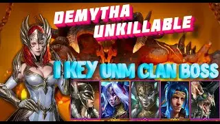 1 key Unkillable Team UNM - Demytha,Khatun, Seeker, Riho, Ninja| Raid Shadow Legends