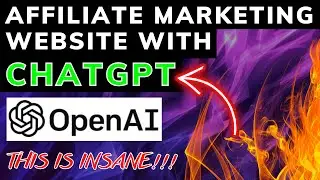 Create an Affiliate Marketing Website with ChatGPT Fast & Easy!