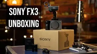 SONY FX3 UNBOXING - What's included in the box?