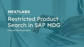 Restricted Product Search in SAP MDG  | NextLabs Data Access Enforcer (DAE)