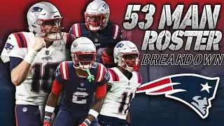 Patriots 2023 Roster Cuts + Initial 53 Man Roster Breakdown