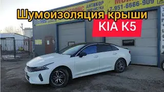 шумоизоляция крыши на Kia K5