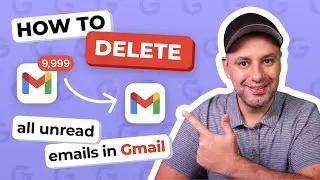 How to delete all unread emails in Gmail