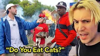 Inside the Ohio Town Invaded by "Cat-Eating" Haitians | xQc Reacts