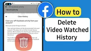 How to Clear Videos youve Watched on Facebook | How to Remove Facebook Watched Video History (2023)