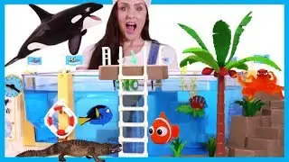 Learn Sea Animal Names with Mrs Rainbow | Education Video for Kids