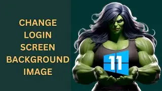 How to Change Login Screen Background Image on Windows 11 | GearUpWindows Tutorial