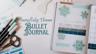 December Bullet Journal Theme ✨ Easy Winter Plan With Me | Mystery Journal