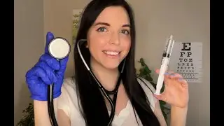 (ASMR) Full Body Exam and Checkup! | Glove & Light Triggers, Medical RP