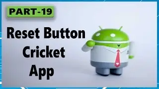 android app development tutorial for beginners part 19 Reset Button