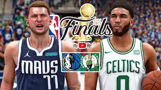 2024 NBA FINALS - CELTICS vs MAVERICKS GAME 4 - NBA 2K24 (PS5)