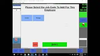 Cash Register Express How to Add Employee