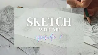 How to SKETCH Flowers 🌸🥀 - Sketch With Me ✍️