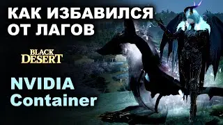 📌 КАК ИЗБАВИЛСЯ ОТ ЛАГОВ в БДО. NVIDIA Container мой опыт. БДО (Black Desert)