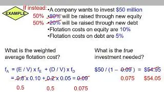 (16 of 17) Ch.14 - Flotation costs: 2 examples