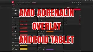 GPU/CPU Overlays with Android Tablet