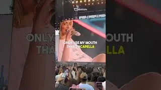 Sabrina Carpenter's Nonsense outro for her very first Coachella! 😂👸