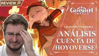 MANDO A REROLL CUENTA DE HOYOVERSE!! NO EQUIPÉIS ASÍ A LOS PERSONAJES! | Genshin Impact