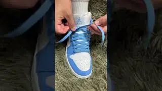 Jordan 1 Laces Tutorial ! If you are a SneakerHead watch this ❗️