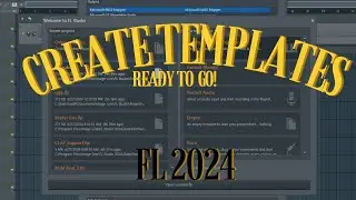 How to make your own Template in Fl studio 2024 #flstudio #flstudio2024