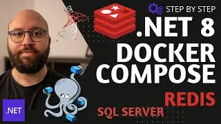 .NET 8  💥 - Docker Compose with PostgreSQL, and Redis (step by step)