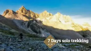 7 Days Solo Trekking - Alpi Cozie (silent movie)