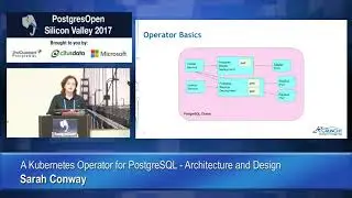 A Kubernetes Operator for PostgreSQL - Architecture and Design