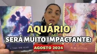 ♒️AQUÁRIO/AGOSTO24 - Um Acontecimento Sobrenatural! Um Anjo Cruzará o Teu Caminho.