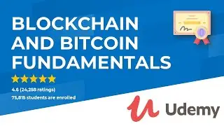 Blockchain and Bitcoin Fundamentals Complete Online Course With Certificate