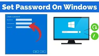 How To Set Password In Windows  8, 10, 11 || How to Put Screen Lock password in windows 💻🔑