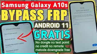 How to Downgrade Samsung Galaxy A10s from Android 11 to Android 10 To Bypass Frp Google Account