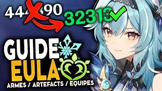 EULA A CHANGÉ ! Guide 2023 Artéfacts, Teams & Armes ! | Genshin Impact