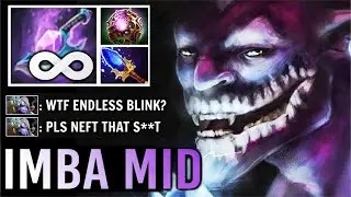 You Can Make Tinker Cry Mid with This Imba Hero! Endless Blink + Insta Cast Dazzle is Broken Dota 2