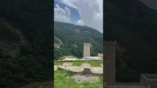 Прекрасный вид. Чечня, село Хой