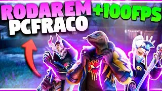 COMO RODAR FORTNITE EM PC FRACO EM 2023! ( Como aumentar o FPS do Fortnite )