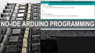 No-IDE Arduino Programming! Hex/Bin File upload from Command Line - AVR/ESP8266/ESP32