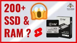 😱 Bought 200 SSD & RAM | Old Computer Upgradations | EVM SATA SSD | EVM RAM #shorts #ssd 🔥