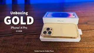 Unboxing Gold | iPhone14 Pro | 512GB