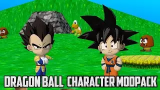 ⭐ Super Mario 64 PC Port - Dragon Ball Character Modpack v0.1.0