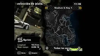 NFSMW 2005 Practice Sprint Junkman Nitro