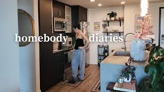 homebody diaries living in la | apartment declutter, slow saturday mornings, & cooking healthy meals