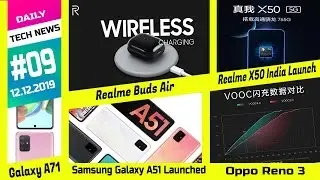 Samsung Galaxy A51 Launched , Realme X50 India Launch , Oppo Reno 3 Series, Galaxy A71, Galaxy M30