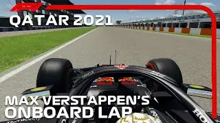 F1 2021 Qatar Losail International Circuit | Max Verstappen Onboard | Assetto Corsa