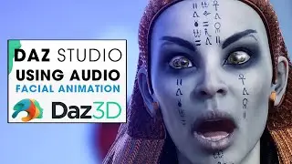 Daz Studio Audio ~ Using Audio with Facemotion for Character Facial Animation