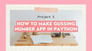 #5 Number gussing project for beginner in python | python tip and tricks #python #django