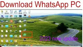 How to download WhatsApp on PC / laptop 2023 PC and laptop mein WhatsApp download Karne Ka tarika