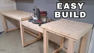 How to Build a Basic Miter Saw Workbench