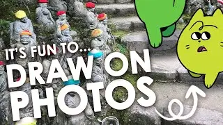 DRAWING on PHOTOS - How to make your photos unique!